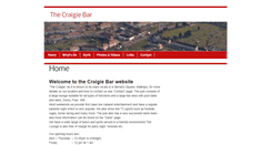 Desktop Screenshot of craigiebar.com